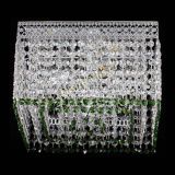 Люстра Квадрат Венеция №3 зеленая в Кирове