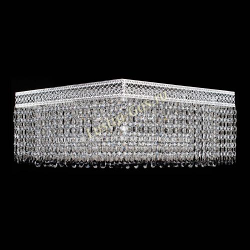 Люстра Квадрат Венеция №5 черная в Кирове Гусь Хрустальный