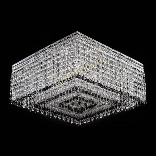 Люстра Квадрат Венеция №5 черная в Кирове Гусь Хрустальный