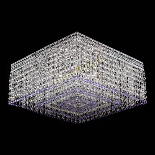 Люстра Квадрат Венеция №5 фиолетовая в Кирове Гусь Хрустальный