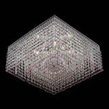 Люстра Квадрат Венеция №5 розовая в Кирове