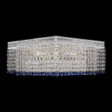 Люстра Квадрат Венеция №5 синяя в Кирове