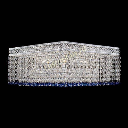 Люстра Квадрат Венеция №5 синяя в Кирове Гусь Хрустальный