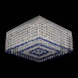 Люстра Квадрат Венеция №5 синяя в Кирове