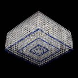 Люстра Квадрат Венеция №5 синяя в Кирове