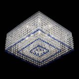 Люстра Квадрат Венеция №5 синяя в Кирове