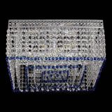 Люстра Квадрат Венеция №5 синяя в Кирове