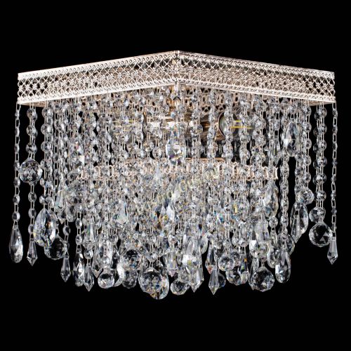 Люстра Квадрат Венеция капель №3 в Кирове Гусь Хрустальный