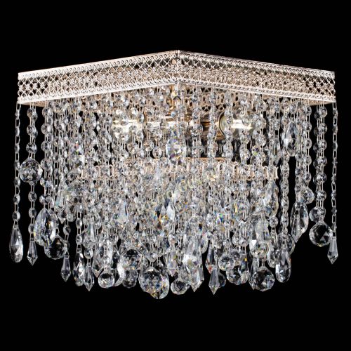 Люстра Квадрат Венеция капель №3 в Кирове Гусь Хрустальный