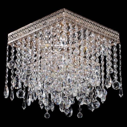 Люстра Квадрат Венеция капель №3 в Кирове Гусь Хрустальный