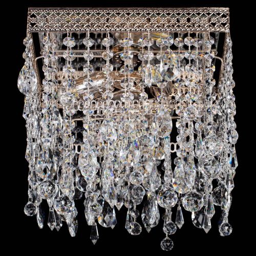 Люстра Квадрат Венеция капель №3 в Кирове Гусь Хрустальный