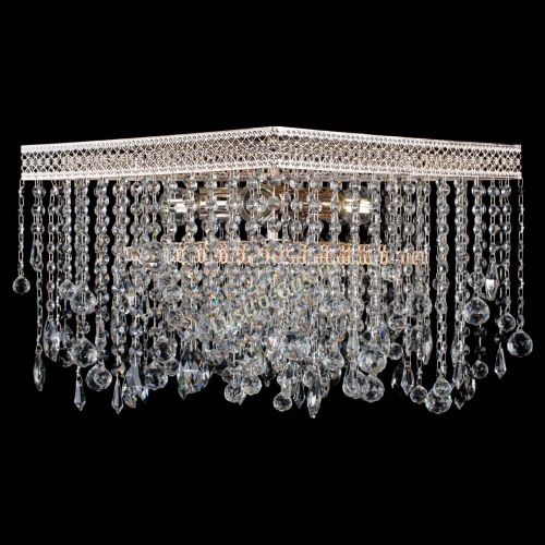 Люстра Квадрат Венеция капель №5 в Кирове Гусь Хрустальный