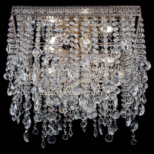 Люстра Квадрат Венеция капель №5 в Кирове Гусь Хрустальный
