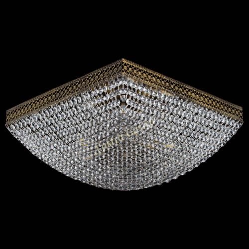 Люстра Квадрат Венеция сетка №3 под бронзу в Кирове Гусь Хрустальный