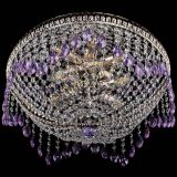 Люстра Лацио №5 журавлик фиолетовая в Кирове