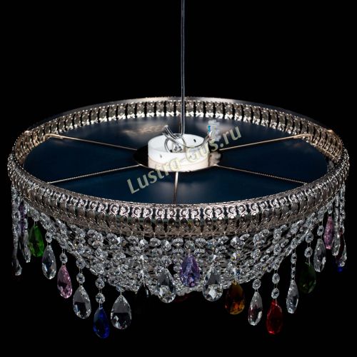 Люстра Лацио №5 журавлик разноцветная в Кирове Гусь Хрустальный