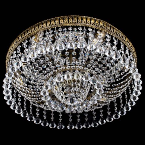 Люстра Лацио Капель Конусы под бронзу в Кирове Гусь Хрустальный