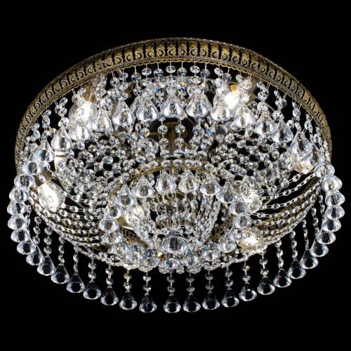 Люстра Лацио Капель Конусы под бронзу в Кирове Гусь Хрустальный