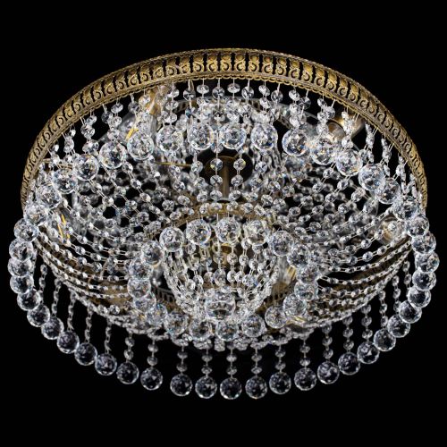 Люстра Лацио Капель шары под бронзу в Кирове Гусь Хрустальный