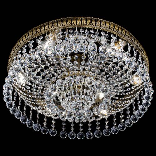 Люстра Лацио Капель шары под бронзу в Кирове Гусь Хрустальный