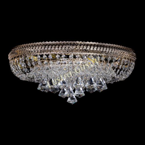 Люстра Лацио №1 конус - 6 ламп в Кирове Гусь Хрустальный