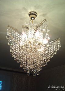 Люстра Лилия № 2 шар в Кирове отзыв и фото покупателя