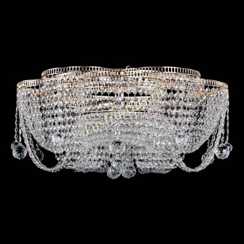 Люстра Лотос №2 700 мм шар в Кирове Гусь Хрустальный