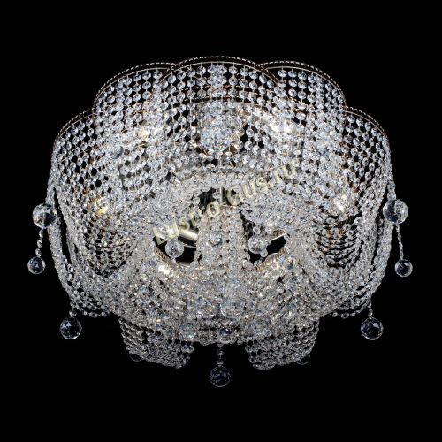 Люстра Лотос №2 700 мм шар в Кирове Гусь Хрустальный