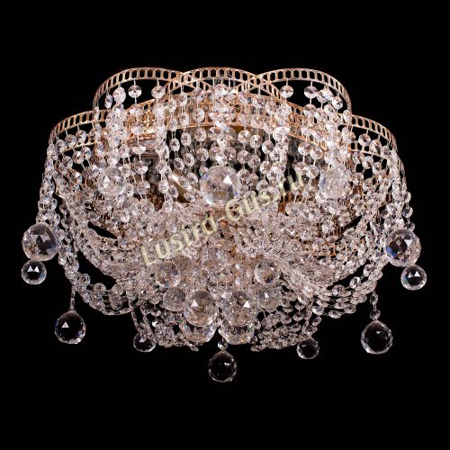 Люстра Лотос №2 шар в Кирове Гусь Хрустальный