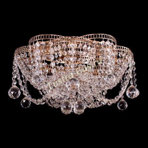 Люстра Лотос №2 шар в Кирове Гусь Хрустальный