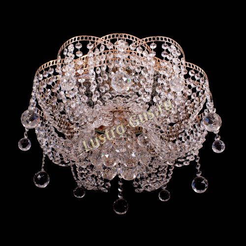 Люстра Лотос №2 шар в Кирове Гусь Хрустальный