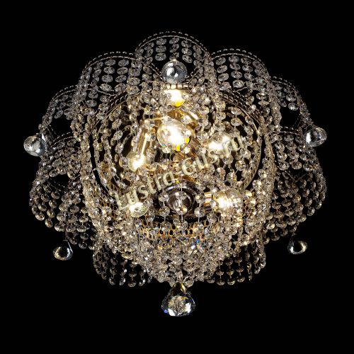 Люстра Лотос 3 лампы в Кирове Гусь Хрустальный