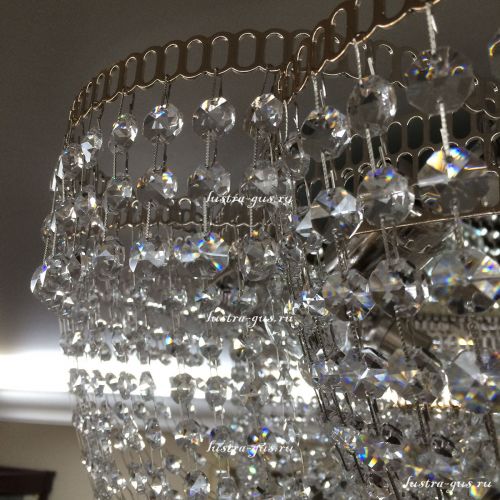Люстра Лотос Василиса 6 ламп в Кирове Гусь Хрустальный