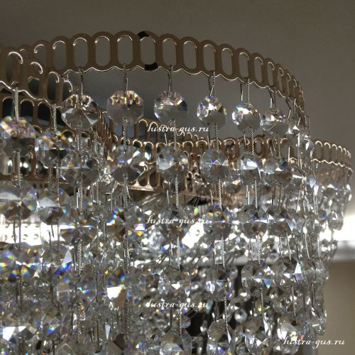 Люстра Лотос Василиса 6 ламп в Кирове Гусь Хрустальный