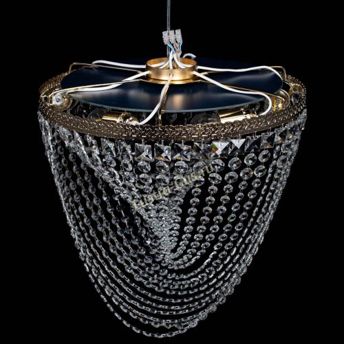 Люстра Милан №6 водоворот в Кирове Гусь Хрустальный