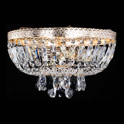 Люстра Милан Астра №3 черная в Кирове Гусь Хрустальный