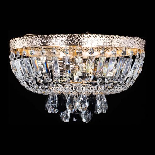 Люстра Милан Астра №3 черная в Кирове Гусь Хрустальный