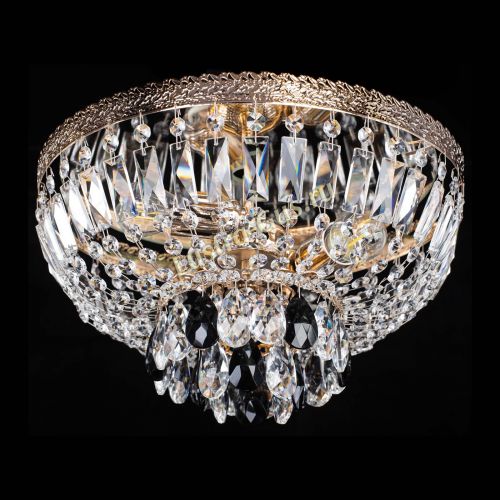 Люстра Милан Астра №3 черная в Кирове Гусь Хрустальный