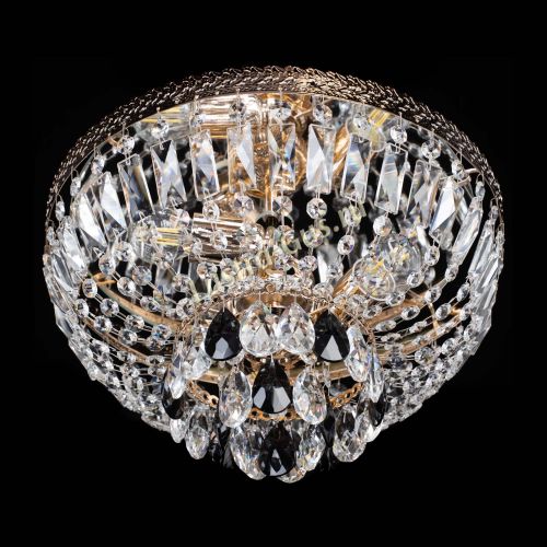 Люстра Милан Астра №3 черная в Кирове Гусь Хрустальный