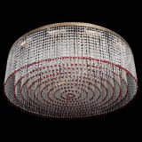 Люстра Милан капель №12 красная в Кирове