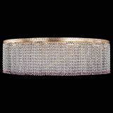 Люстра Милан капель №12 розовая в Кирове