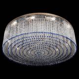 Люстра Милан капель №12 синяя в Кирове