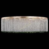 Люстра Милан капель №12 зеленая в Кирове