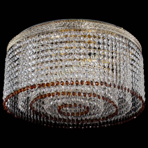 Люстра Милан капель оптикон Чайная в Кирове Гусь Хрустальный