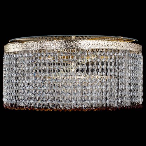 Люстра Милан капель оптикон Чайная в Кирове Гусь Хрустальный