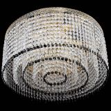 Люстра Милан капель оптикон Черная в Кирове