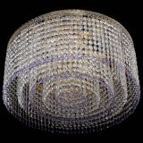 Люстра Милан капель оптикон Фиолетовая в Кирове