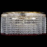 Люстра Милан капель оптикон Красная в Кирове