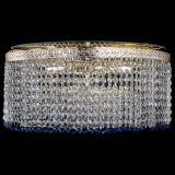 Люстра Милан капель оптикон Синяя в Кирове