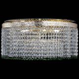 Люстра Милан капель оптикон Зеленая в Кирове